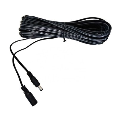 MX 5.5mmx2.1mm DC Male Connector to Female Barrel Plug Power Cable for CCTV Cameras LED Light Strip and more