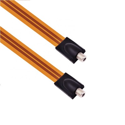 Hot Sale Flat Window Cable Flat RG6 Coax Jumper Cable Extreme Slim Ghost Wire