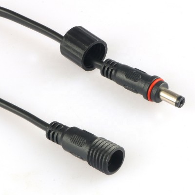 MX Waterproof DC Power Pigtail Connectors With Cable Lead